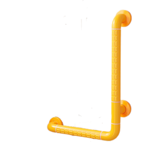 纬图VETO浴室L型防滑扶手 耐用不开裂120kg承重 夜光守护 颗粒防滑 黄色