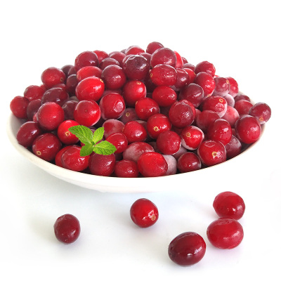 新鲜红豆新鲜冷冻红豆越橘速冻新鲜国产蔓越莓新鲜水果酵素1kg
