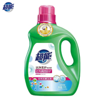 超能洁净柔护洗衣液2kg持久清香定向瓦解污渍柔软亲肤