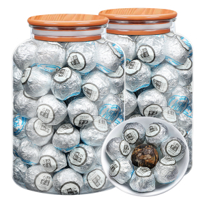 正宗福鼎白茶龙珠茶老白茶叶2013年老寿眉陈香小沱茶散装罐装500g