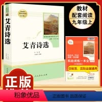 [人教版]艾青诗选 [正版]九年级下册必读名著我是猫契诃夫短篇小说选格列佛游记围城原著全译本注释人民教育出版社初三初中生