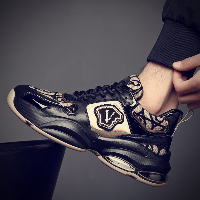 策霸CEBA男士低帮鞋潮流透气轻便运动休闲鞋舒适百搭设计