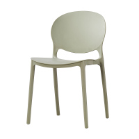 鑫环境 北欧餐椅家用塑料椅子加厚简约洽谈书桌椅凳子奶茶店椅子靠背网红化妆椅