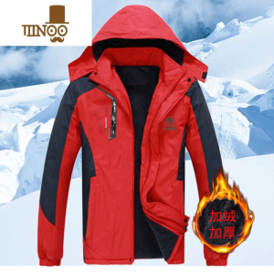 YANXU男士棉服冬季外套棉袄男加绒加厚大码休闲冲锋棉衣男宽松运动装工作服男女夹克棉衣工装潮流