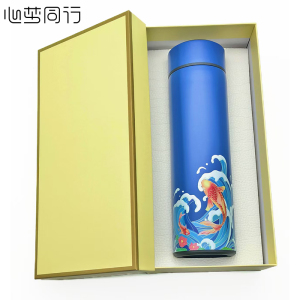 心梦同行304锦鲤保温杯热水杯商务杯礼盒 1681/套
