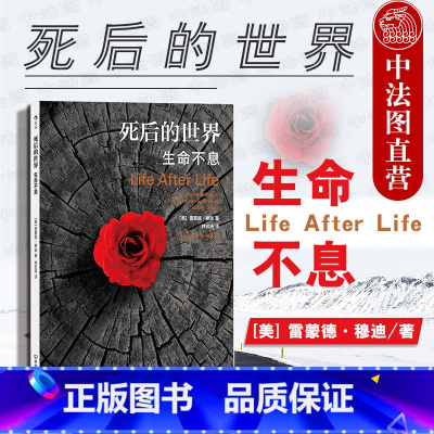 [正版]出版公司直发 死后的世界 生命不息 雷蒙德穆迪死亡濒死体验 探讨死亡与濒死体验智慧之书 灵魂意识人生哲学宗教神