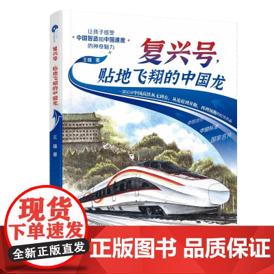 复兴号,贴地飞翔的中国龙 王雄/著 少儿科普 湖南少年儿童出版社
