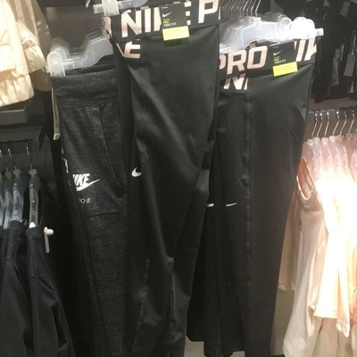 耐克Nike女子运动休闲健身瑜伽训练运动紧身长裤九分裤BQ5713-011D