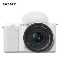 索尼(SONY) ZV-E10K 新升级标准镜头套装 16-50mm新套机镜头微单相机白色