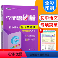 九年级 [正版]秘籍初中语文现代文阅读理解 八年级上册下册现代文阅读专项突破通用版8年级课外阅读理解答题技巧专项训练初二