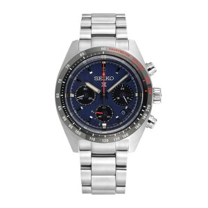 SEIKO精工三眼熊猫系列太阳能夜光防水男士石英表SSC815P1