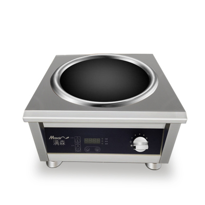 满森Masain大功率台式凹面5KW商用电磁炉电炒灶 酒店 食堂 奶茶店 串串店火锅店配备