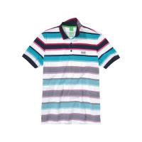 Hugo boss奢侈品服饰男条纹细节POLO衫 PADDY150284634-100 七夕情人节礼物