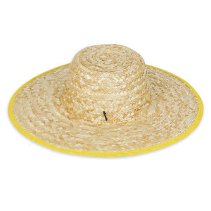 围盛 编织草帽 45cm 顶