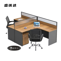 盛铁达 T型两人位2400*1400*1100mm STD-XXZ17 张