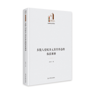 正版新书]多数人侵权多元责任形态的体系解释 光明社科文库·法