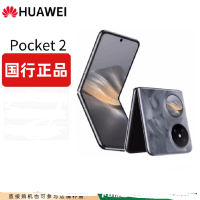 华为 Pocket 2 大溪地灰 12GB+1TB 超平整超可靠 全焦段XMAGE四摄 华为折叠屏鸿蒙手机 Pocket2