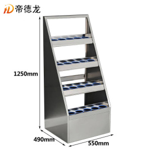 帝德龙水杯柜20位不锈钢存放柜JG6 550*490*1250mm