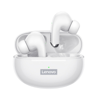 联想/Lenovo蓝牙耳机 LP5白色 TWS真无线游戏影音乐耳塞入耳式 适用于苹果安卓华为小米手机男女通用款