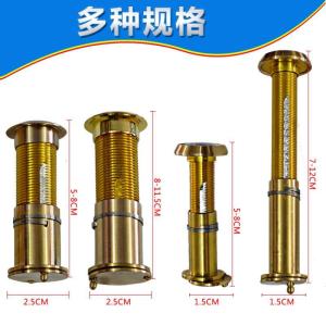 BONJEAN防盗全铜防撬防拧高清大视角15 25mm加厚防金属猫眼
