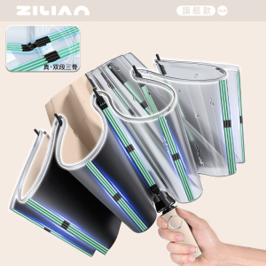 258骨雨伞全自动伞晴雨两用伞加粗加厚加固太阳伞女防晒防紫外线