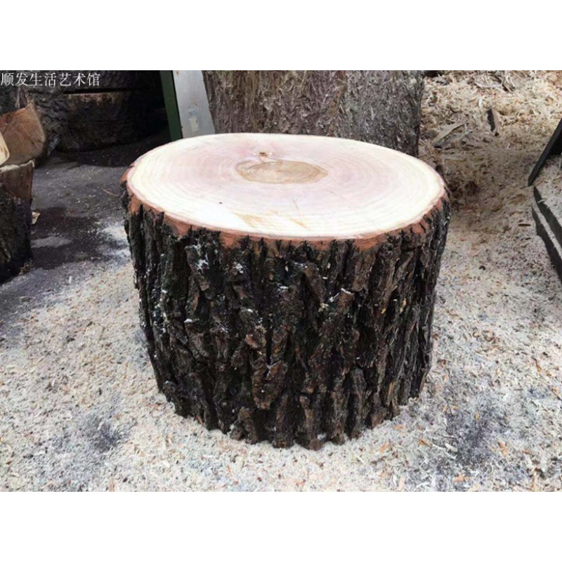 特大柳木菜墩剁肉墩加厚整木 墩子肉铺肉摊专用骨头纳丽雅斩鸡砧板