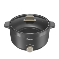 Midea/美的 HGE2520电热电火锅连体电煮锅 宿舍款 煎炸煮一锅多能