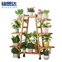 铭思达花架8层带轮个