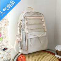 封后书包韩版原宿ulzzang日系女高中大学生简约背包设计感小众双肩包书包学生