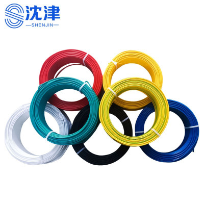 沈津 铜芯硬电线 ZR-BV-4mm²(100米)/捆(颜色可备注)