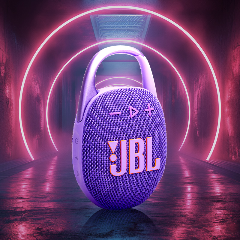 JBL CLIP5 音箱 紫色