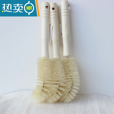 敬平20把锅刷厨房长柄清洁刷锅去污刷洗碗刷锅器水槽灶清洁刷 普通20个装刷子