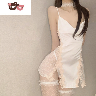 绿彩虹光情趣内衣维密诱惑挑逗性感睡衣制服诱惑激情套装透视聚拢小胸显大