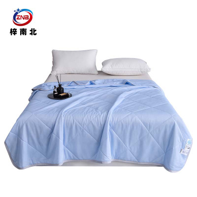 梓南北 抑菌凉感丝夏被空调被 200*230cm 条