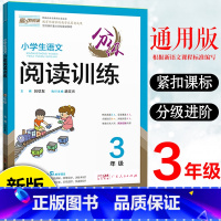 三年级[语文分级阅读训练] 小学通用 [正版]思脉小学生语文分级阅读训练3三4四5五6六年级上下册人教版语文阅读基础知识