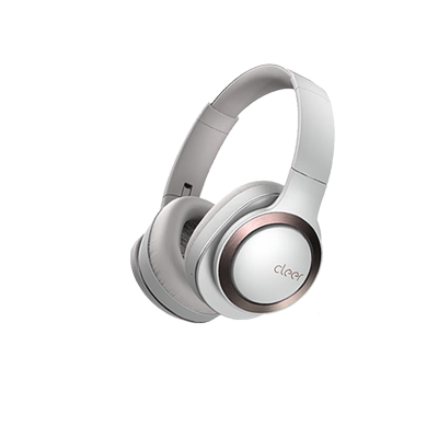 cleerENDURO ANC头戴式沙白色智能降噪60小时长续航无线蓝牙耳机电竞游戏开学礼物适配苹果IPhone17