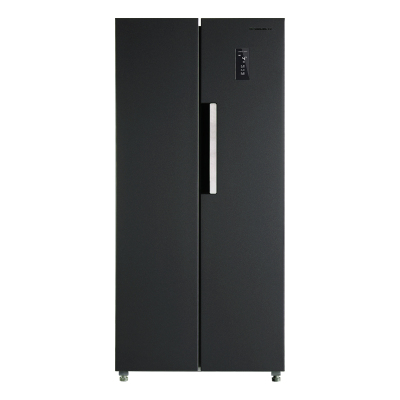 上菱LR465WSPE丝蕴灰445升对开门冰箱一级能效风冷无霜节能双变频离子净味家用大容量独立式