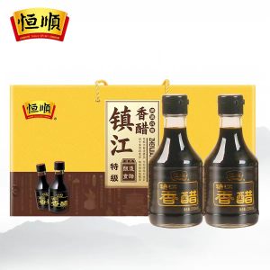 恒顺镇江香醋特级200ml*6瓶滴滴香酿造食醋镇江特产馈赠佳品