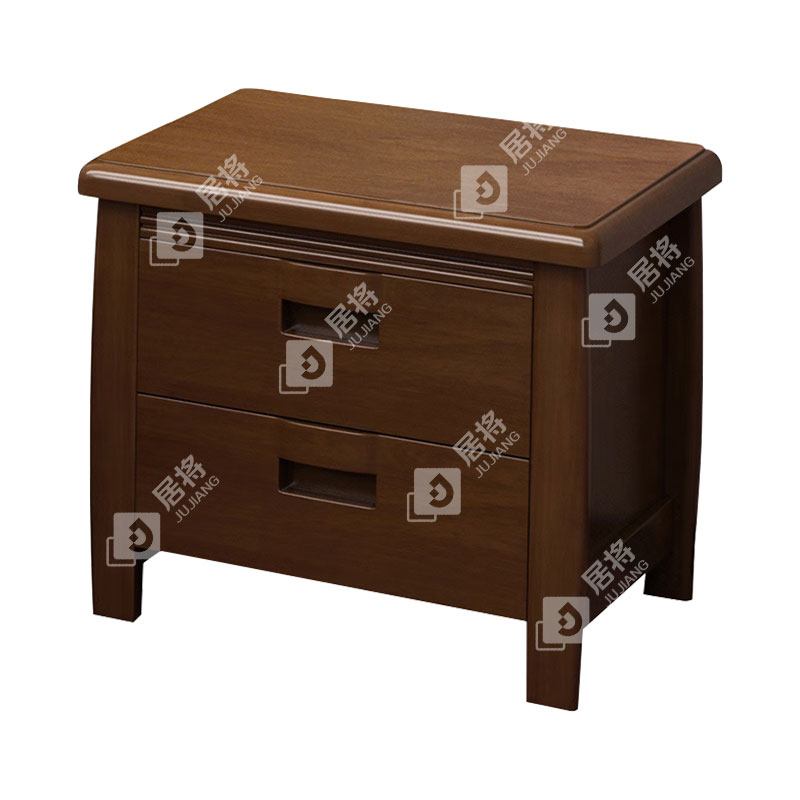 居将 JJ4012010 胡桃木实木床头柜