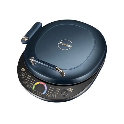 苏泊尔智能微电脑煎烤盘JD30RQ09自动控温大口径压铸铝健康烹饪可拆卸易清洗