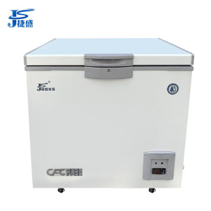 捷盛（JS）DW-86W108 -80℃108升卧式超低温冷柜实验深冷低温柜汽车零件钢材工业深低温试验设备干冰保存箱