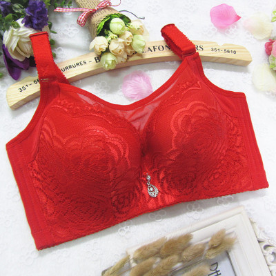 Ideamini抹胸文胸聚拢大码胸罩薄款95c薄模杯大胸显小罩杯胖妹妹内衣女抹胸