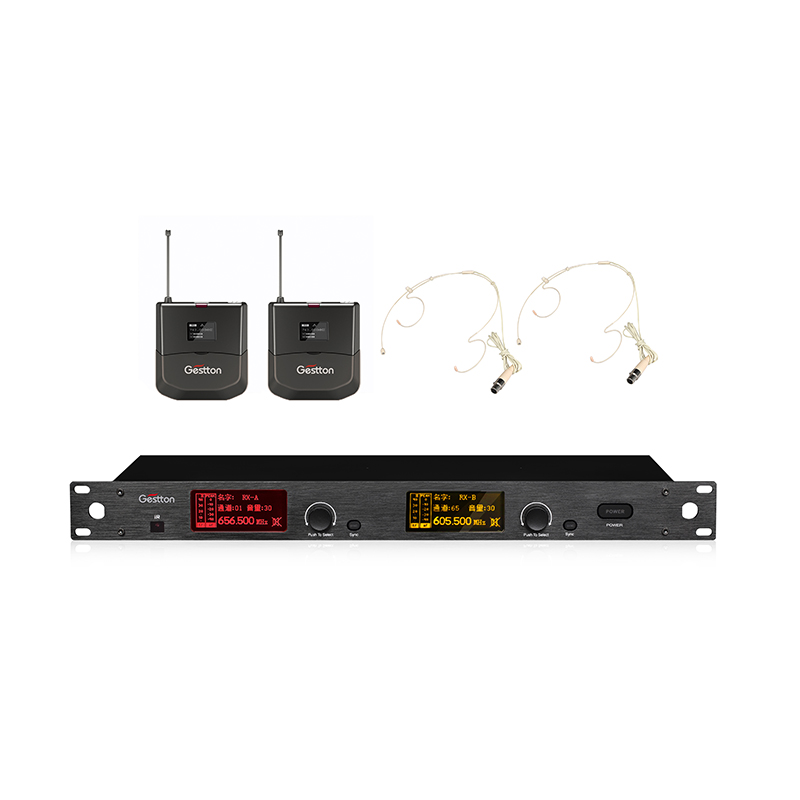 Gestton捷思通 GUK-220M/TH 无线话筒双头戴套装