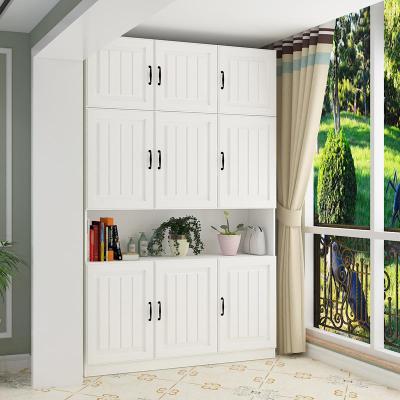 防晒阳台柜储物柜鞋柜欧式家用衣柜现代简约经济型组装收纳置物柜