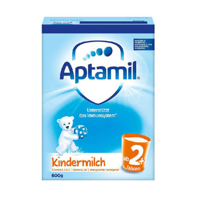 爱他美奶粉Aptamil婴幼儿奶粉2+段奶粉600g适合2岁以上新包装德国直邮-满4罐起发-