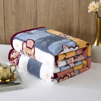 北叙(Beixu)家纺法兰绒毛毯子垫珊瑚毛绒床单人被子加绒宿舍学生加厚保暖冬季铺床上用品