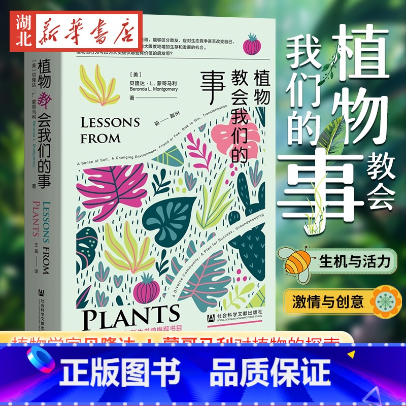 植物教会我们的事 [正版]社科文献方寸丛书 植物教会我们的事 贝隆达·L.蒙哥马利 哈佛大学2021年新生书单书目 全