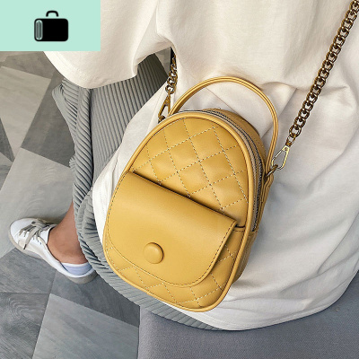 夏上新网红小包包2020新款潮韩版时尚菱格百搭女士链条单肩斜挎包NEW LAKE女士单肩包