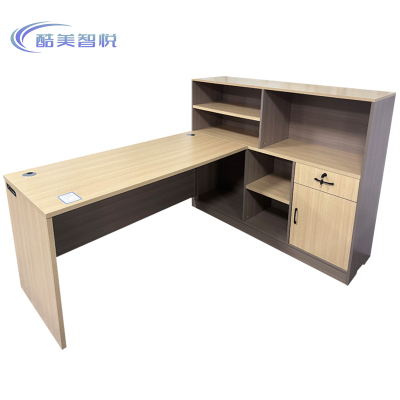 酷美智悦 连柜卡位桌 1200×1400×1200mm KM-JZ152 张