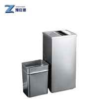 豫庄德不锈钢垃圾桶翻盖个
